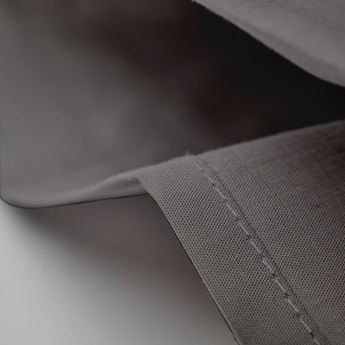 Parure percale anthracite anti acariens