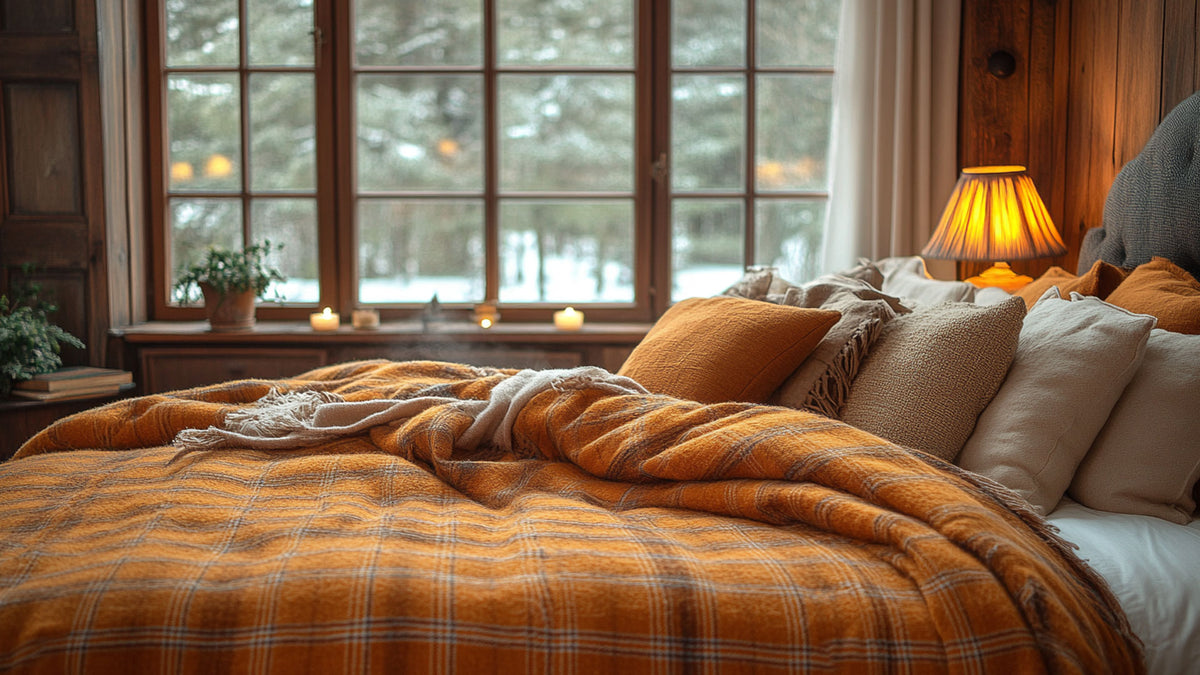quelles matières privilégier pour un lit cosy et cocooning cet hiver ?