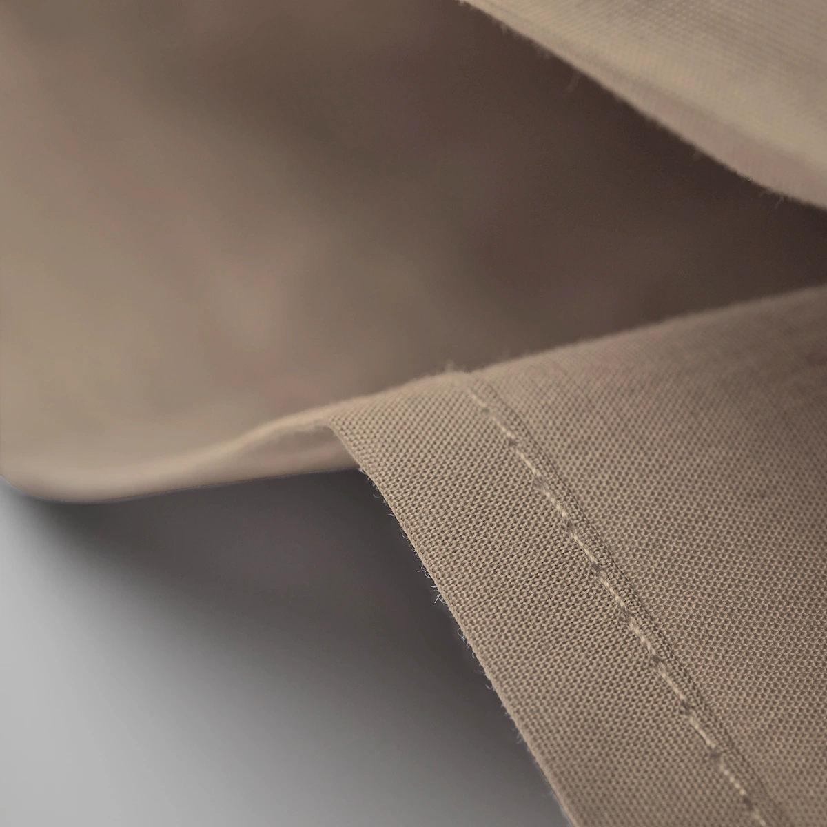 Parure de percale de coton Taupe